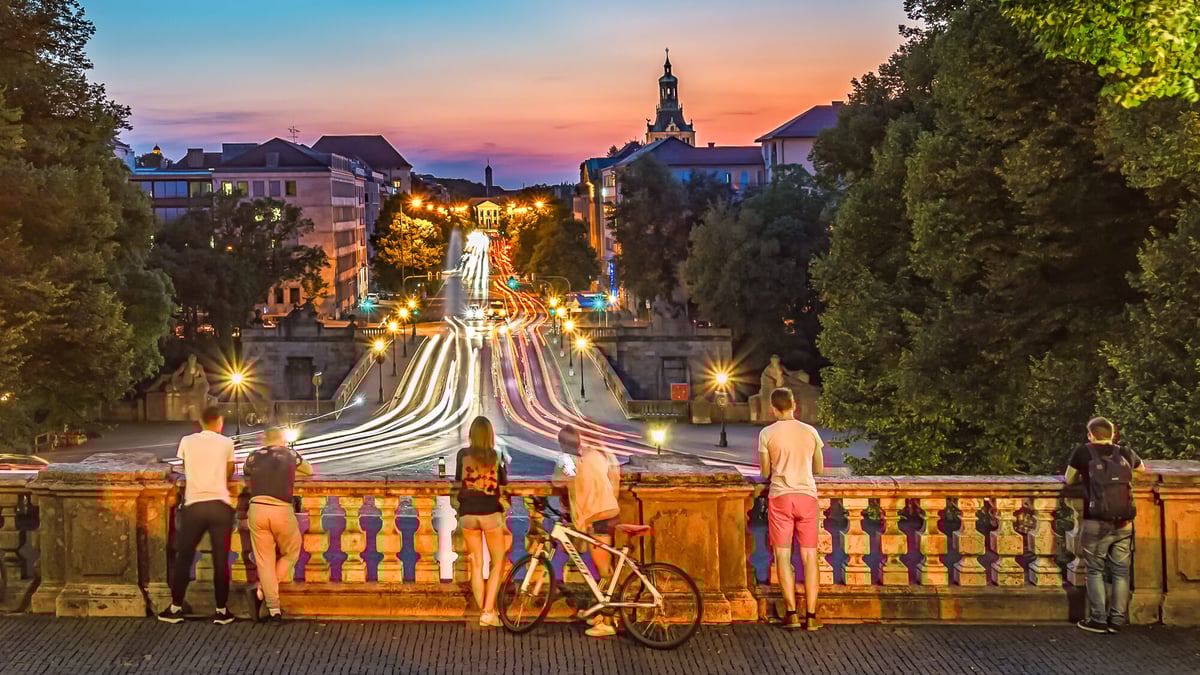 Sonnenuntergang München anschauen beim Friedensengel