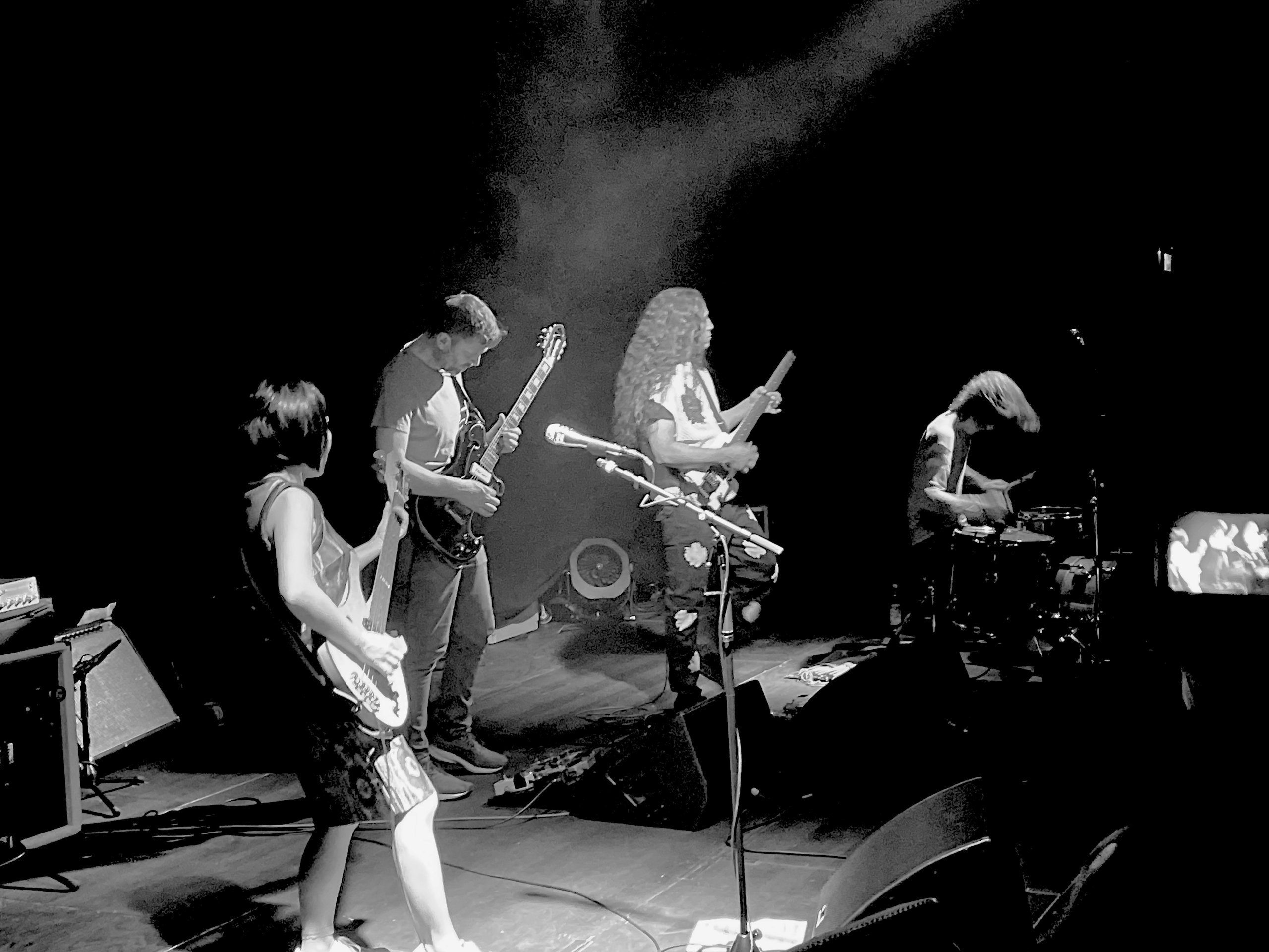 Das visuelle Pendant zur vertrackt krachenden Pracht: Deerhoof