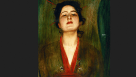 Franz von Stuck: Damenporträt à la japonaise