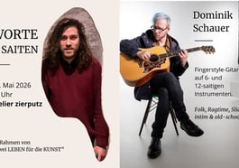 „Worte & Saiten“ mit Franz Ferdinand Furtner und Dominik Schauer