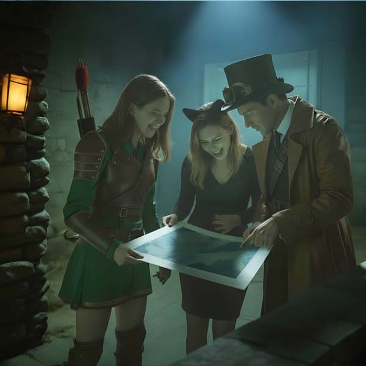 Fantasy- und Quest-Erlebnis im Dungeon Night