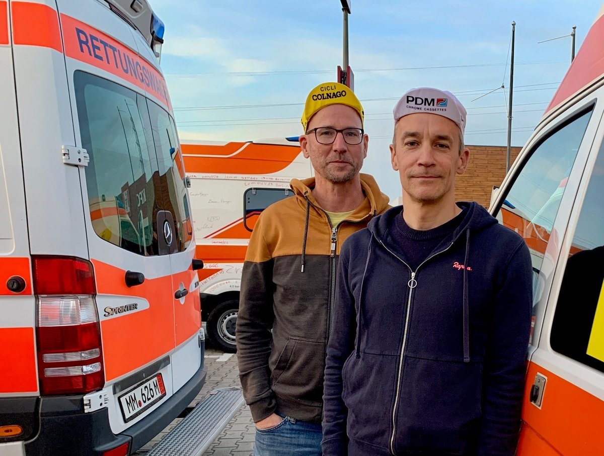 Ortsgespräch: Krankenwagen für die Ukraine