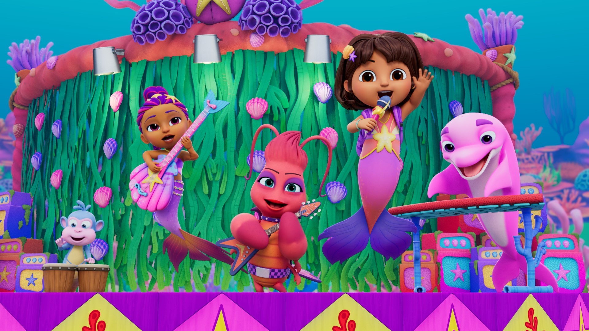 Bilder aus Doras magische Meerjungfrauen Abenteuer