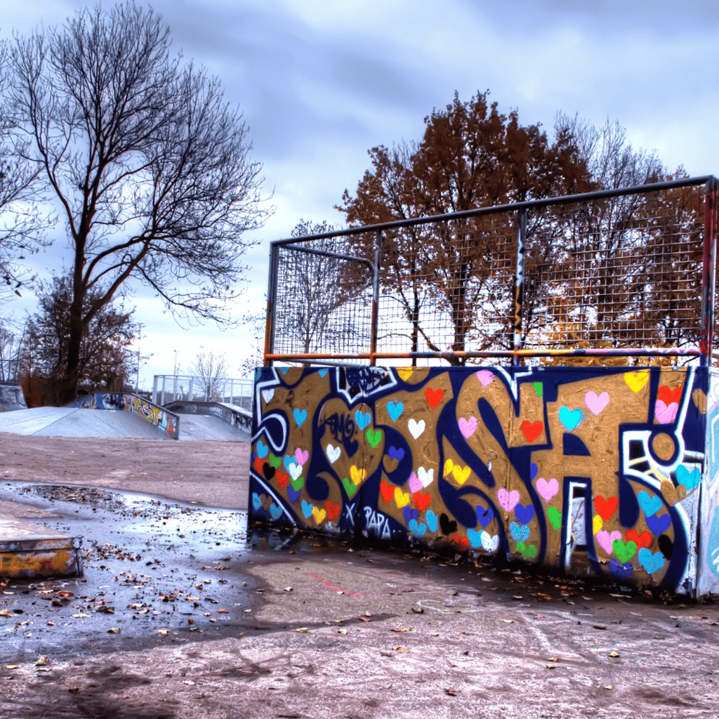 Skatepark München / Skateboardpark München / Skateboarden München: Wacker Skatepark am Neuhofener Berg
