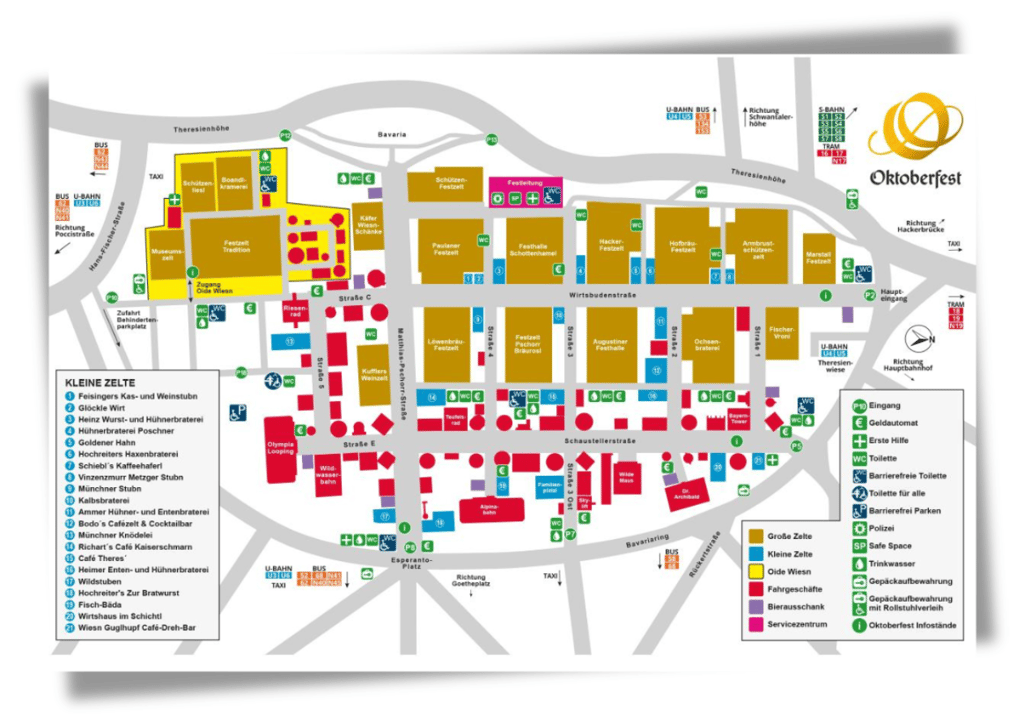 Wiesn Plan: Oktoberfestplan 2025