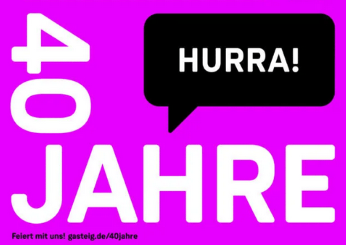 40 Jahre Gasteig