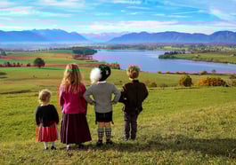 Blaues Land: Fotokunst von Christian Kolb