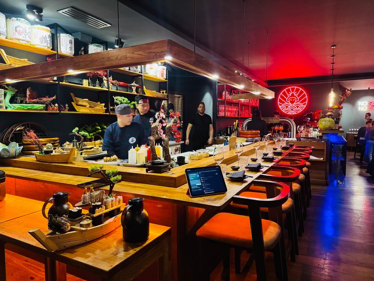 Restaurant Geisha: Sushi im Nebel