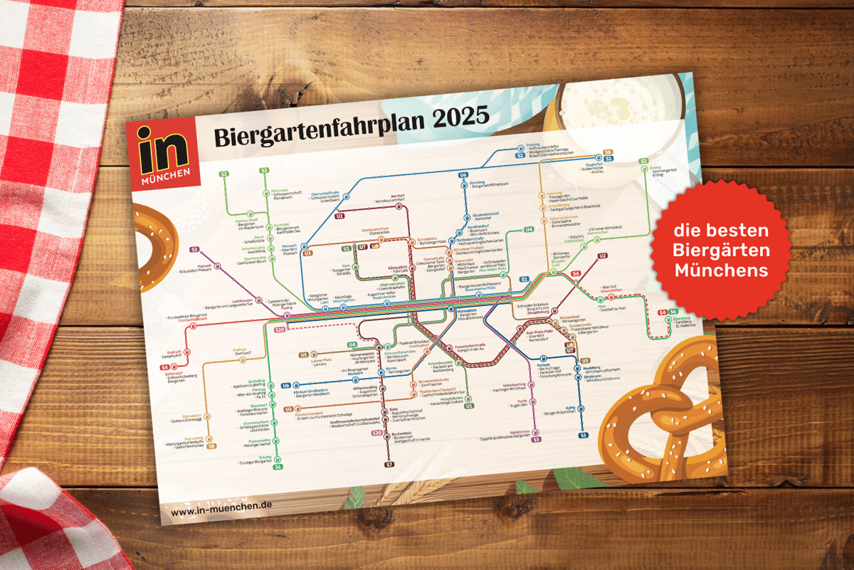 Biergartenfahrplan München 2025