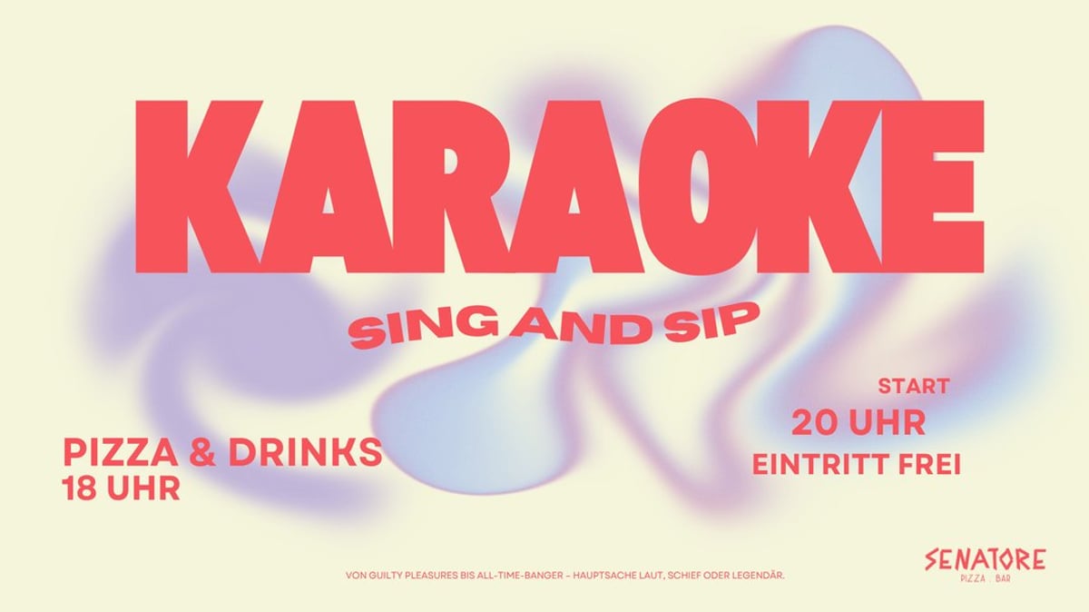 Karaoke Night  – Sing & Sip