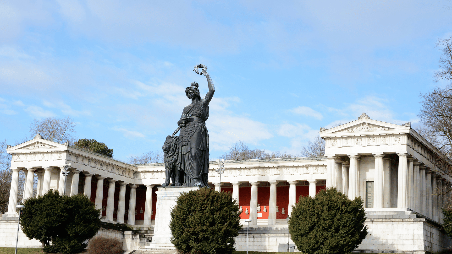 Theresienwiese: Header mit Bavaria