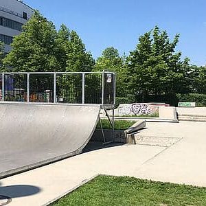 Skatepark München / Skateboardpark München / Skateboarden München: Skatepark Feierwerk