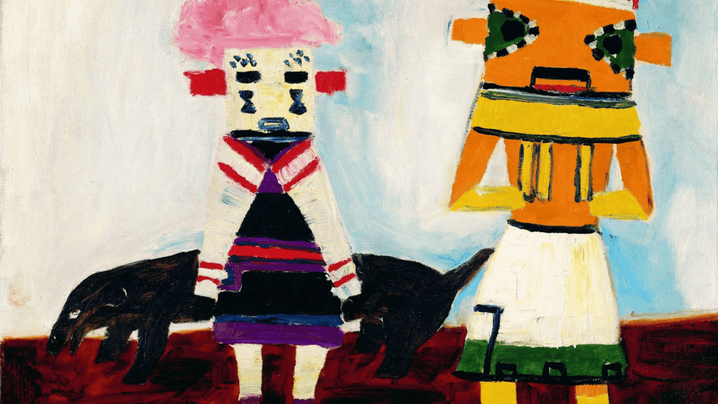 Gemälde im Franz Marc Museum