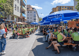 Straßenfest Bellevue & Glochenbachwerkstatt