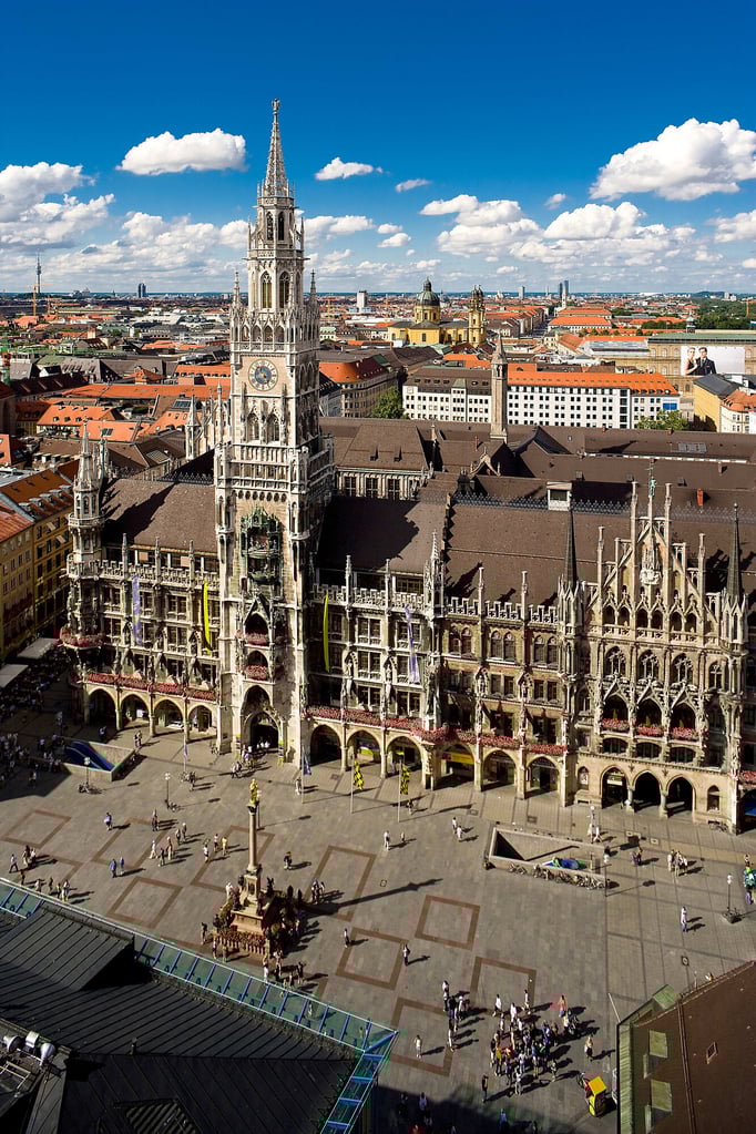 Neues Rathaus am Marienplatz