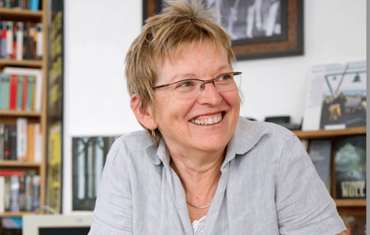 Ortsgespräch: Monika Dobler, 25 Jahre Glatteis-Krimibuchhandlung