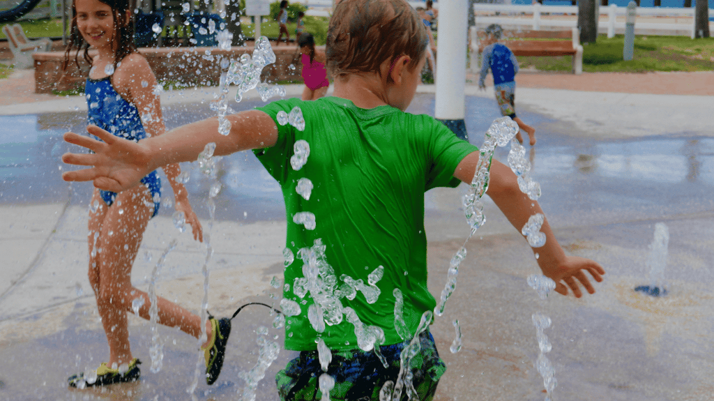 Wasserspielplatz München: Westpark