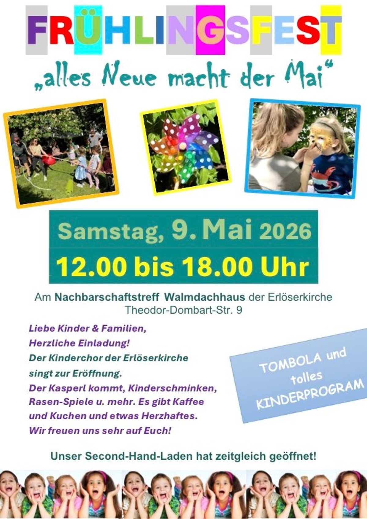 Frühlingsfest: Ein fröhlicher Tag für die ganze Nachbarschaft