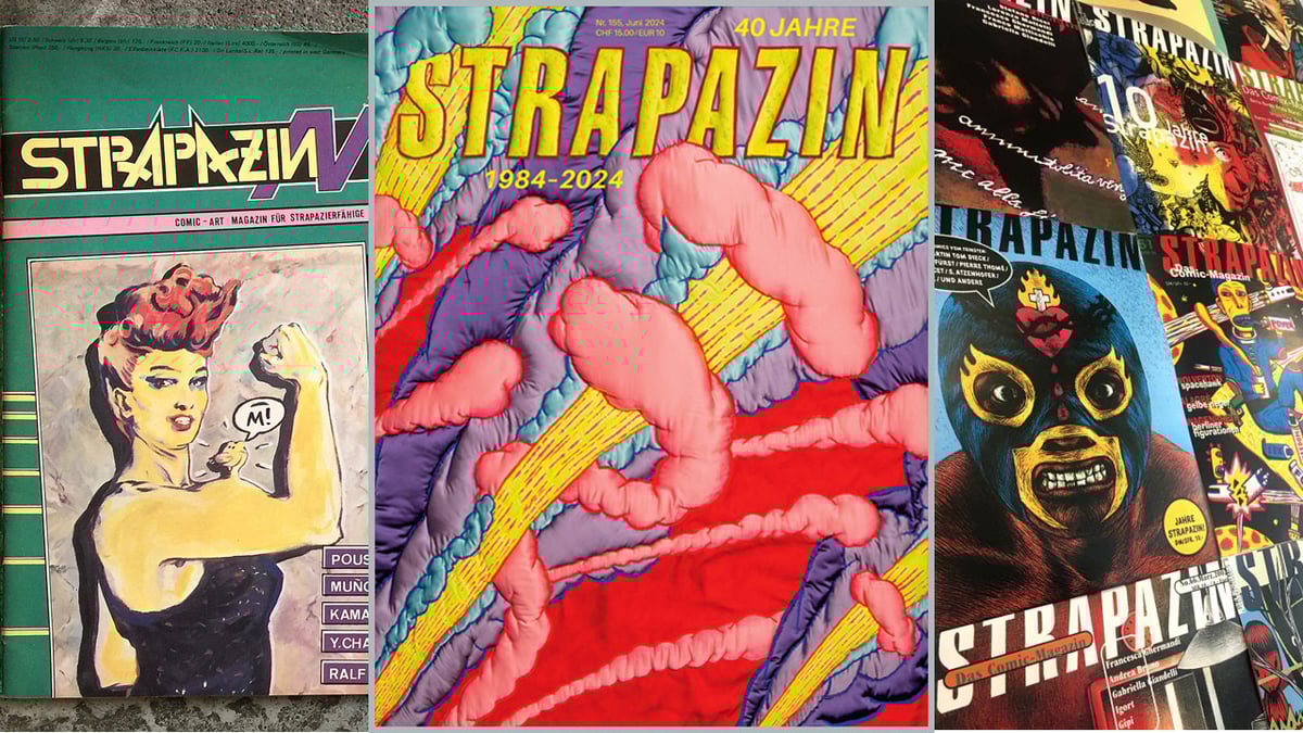 40 Jahre Strapazin – auf dem 21. Comicsalon Erlangen