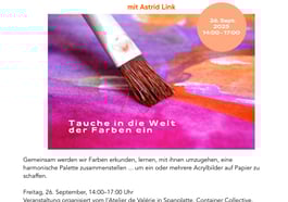 Tauche in die Welt der Farben ein