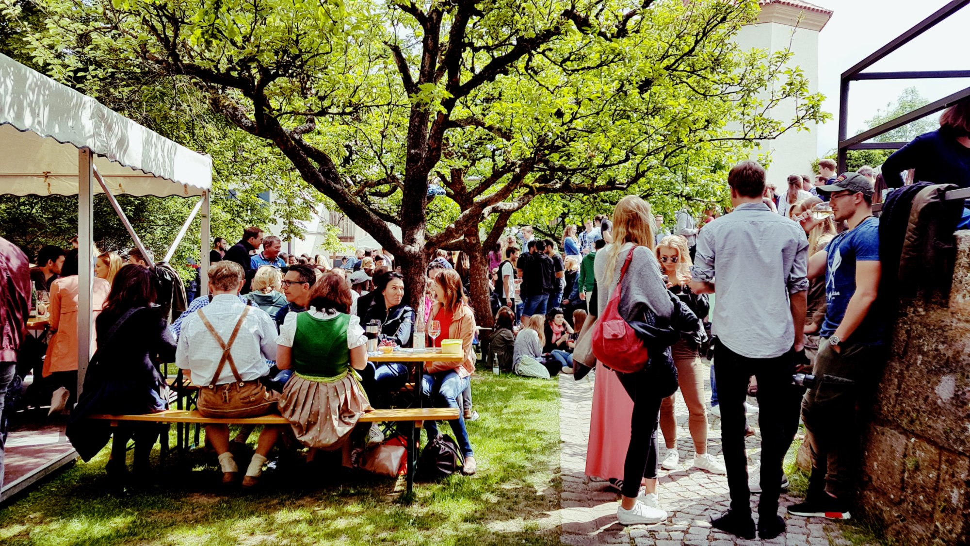 Pfälzer Weinfest in der Blutenburg