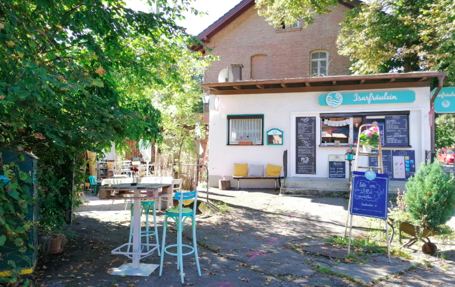 Baden an der Isar / in der Isar baden: Isarfräulein
