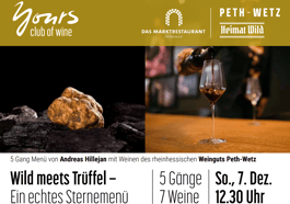 Sterne(köche) im YOURS – “Heimatwild meets Trüffel“