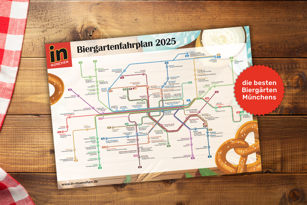 Biergartenfahrplan München 2025