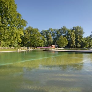 Naturbad Maria Einsiedel: schwimmen wie im Badesee