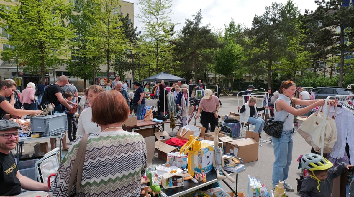 Open AIR Flohmarkt am 18.7. im Kulturzentrum Giesinger Bahnhof