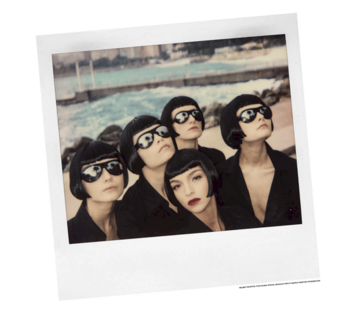 Helmut Newton. Polaroids