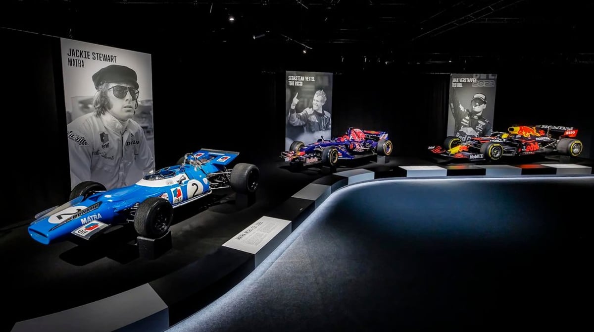 Formula 1 Ausstellung im Pineapplepark