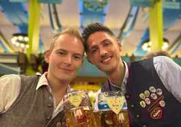 Rosa Wiesn-Anstich