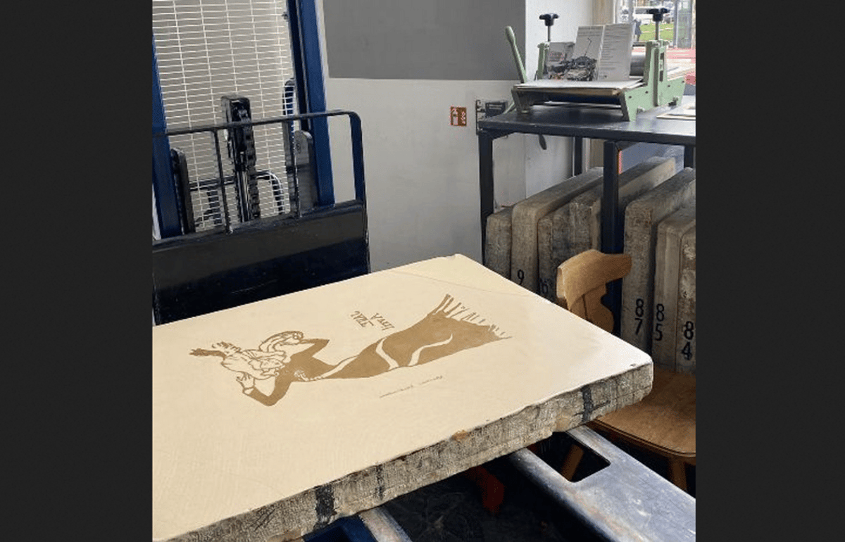 Steindruck München: Lithografieworkshop  für Fortgeschrittene