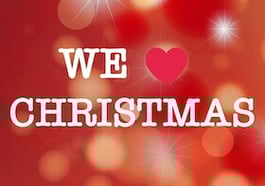 We love Christmas
