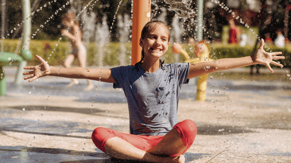 Wasserspielplatz München: Goldach-Park