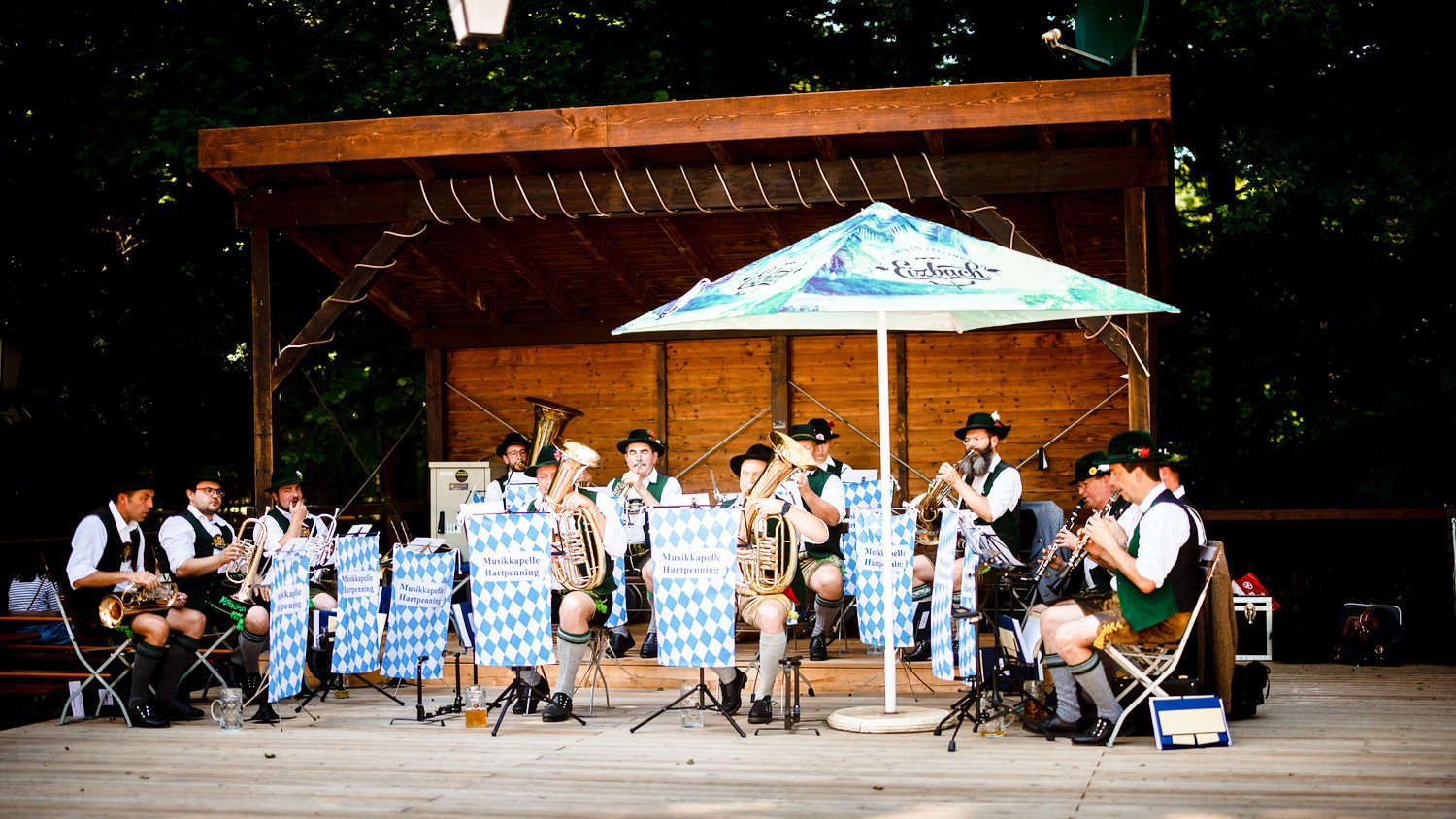 Biergarten München: Hirschau