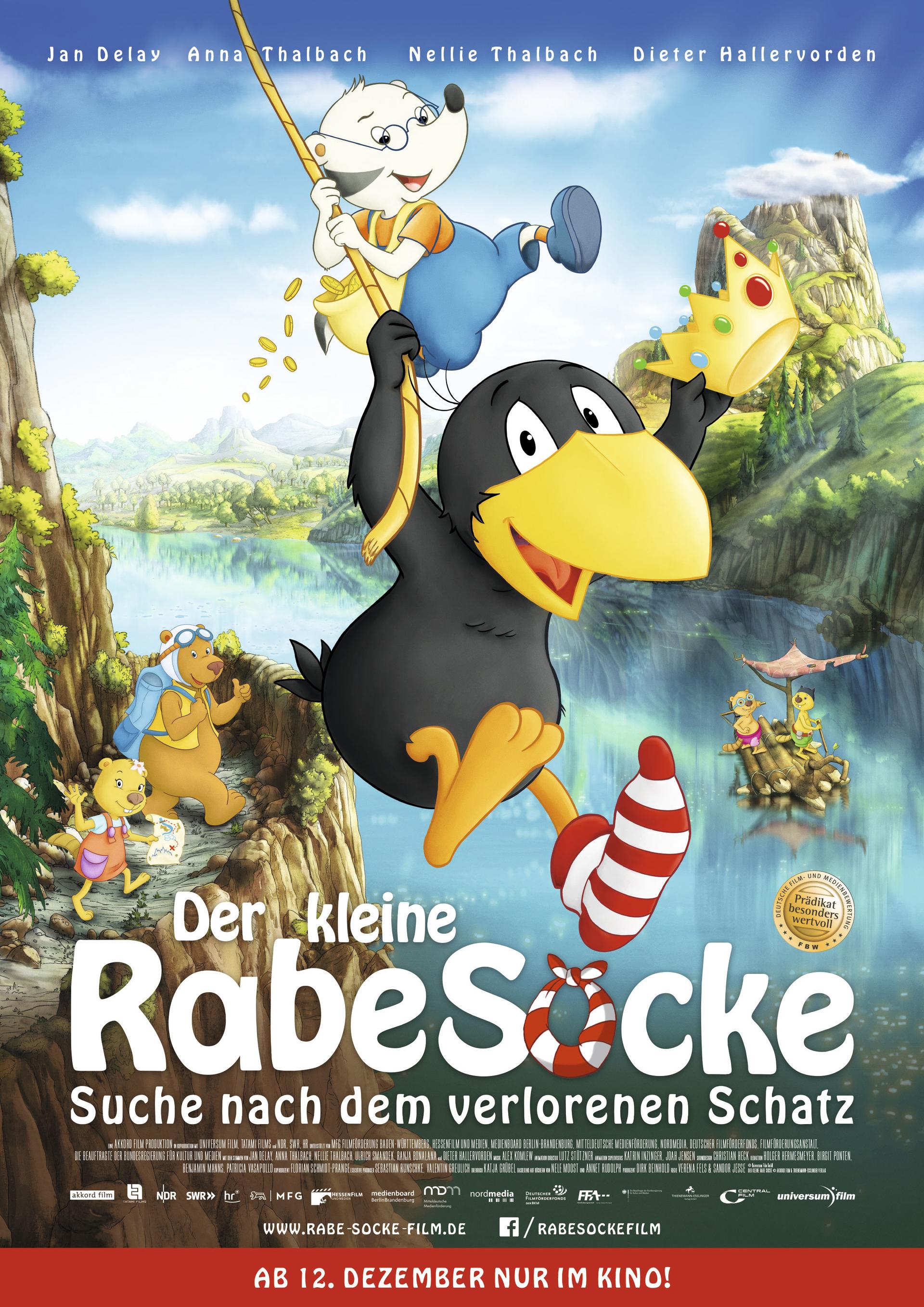 Der kleine Rabe Socke – Suche nach dem verlorenen Schatz
