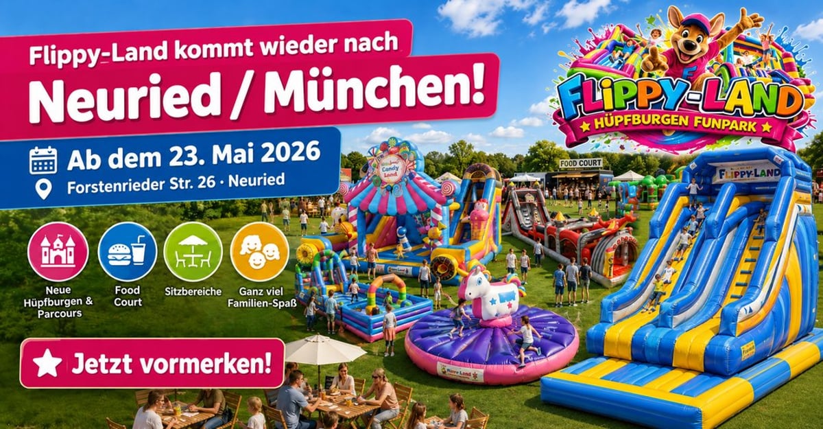Flippy-Land Hüpfburgenpark München