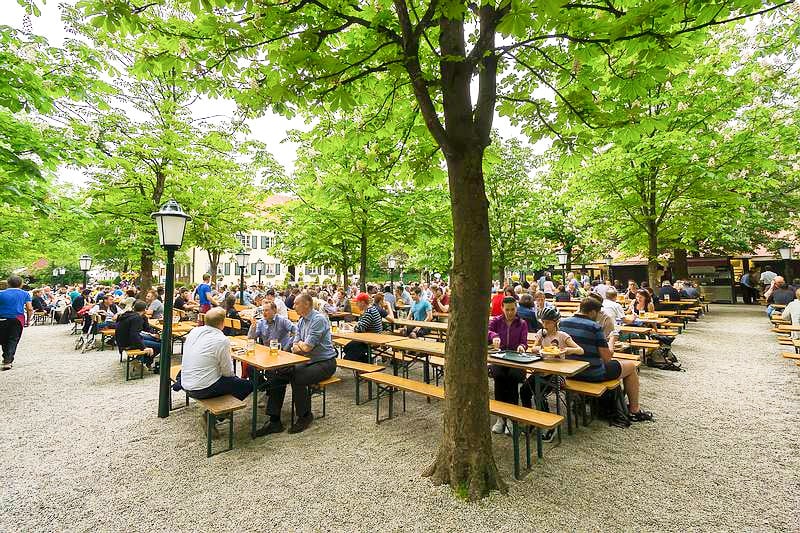 Biergarten München: Aumeister