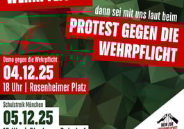 Demo „Nein zur Wehrpflicht! Gegen alle Zwangsdienste!“