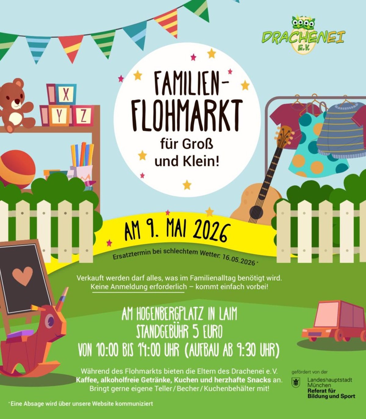 Kinder & Familien Flohmarkt am Hogenbergplatz