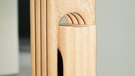 Matt Browning: All Woodcarvings Remain Slow Motion Mobiles