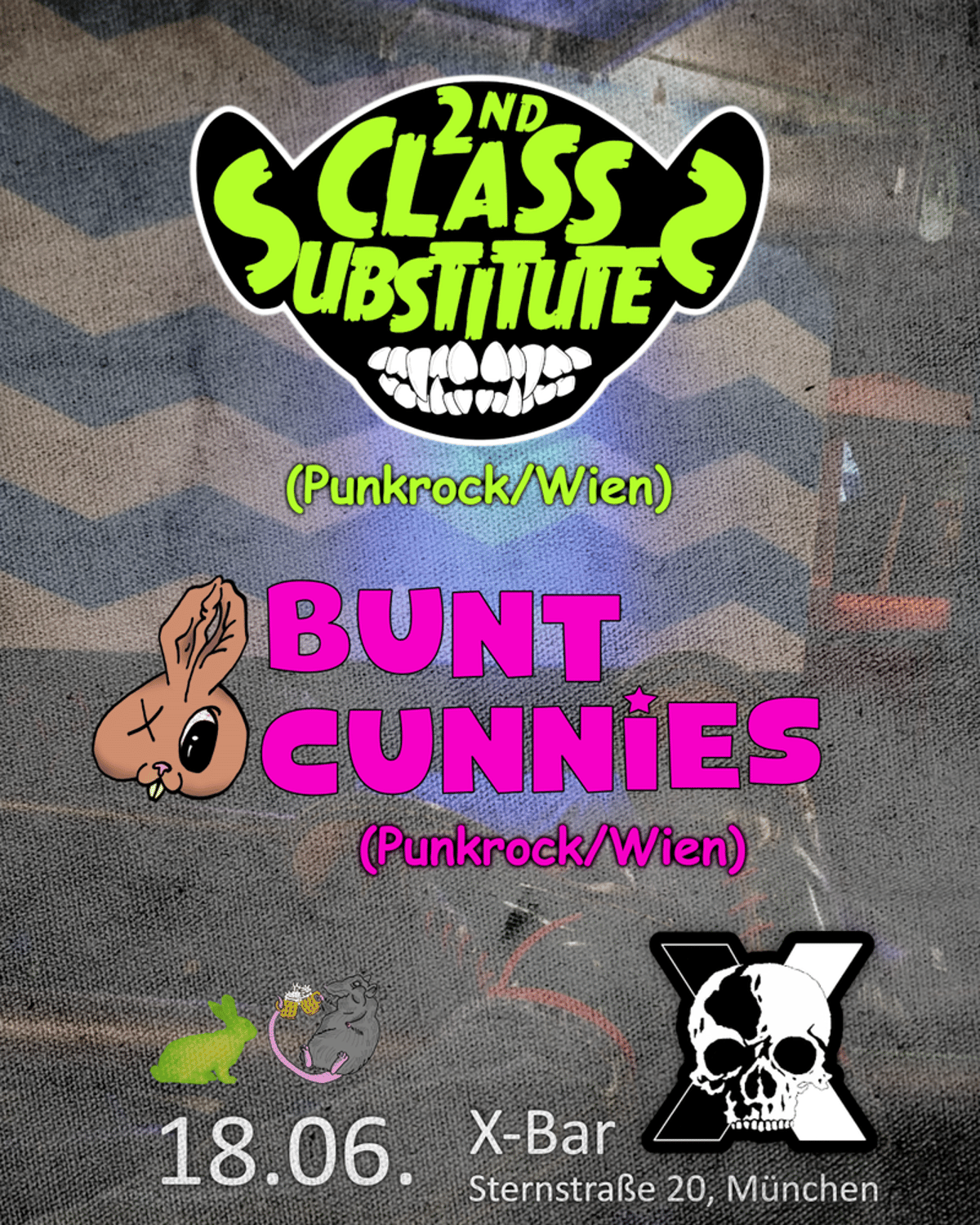 2nd Class Substitutes + Bunt Cunnies