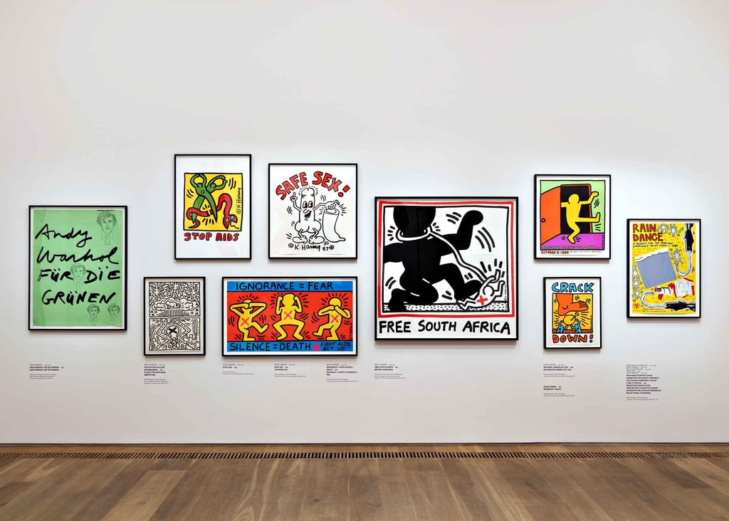 Installationsansicht „Andy Warhol & Keith Haring. Party of Life