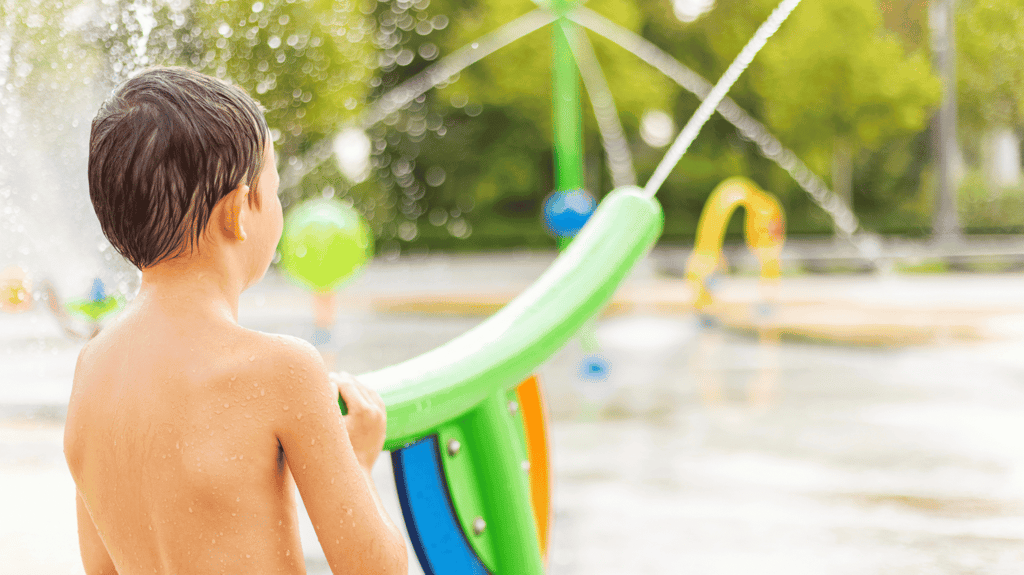 Wasserspielplatz München: Prinz-Eugen-Park