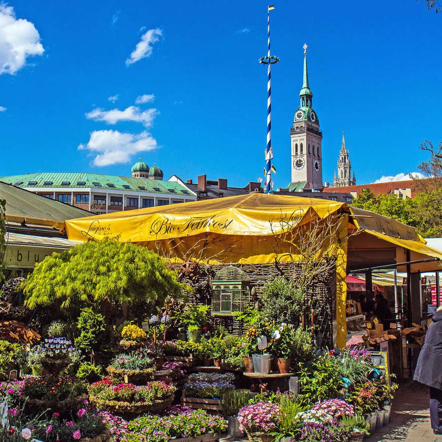 Altstadt-Lehel: der Viktualienmarkt