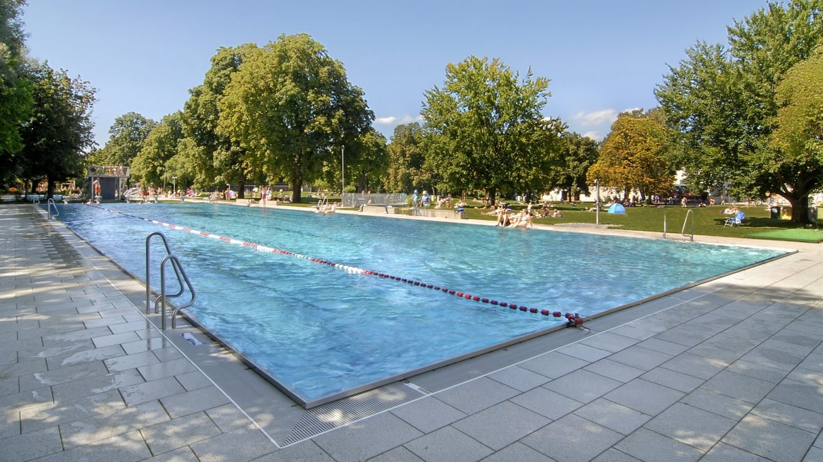Freibad München / Freibäder München: Dantebad München