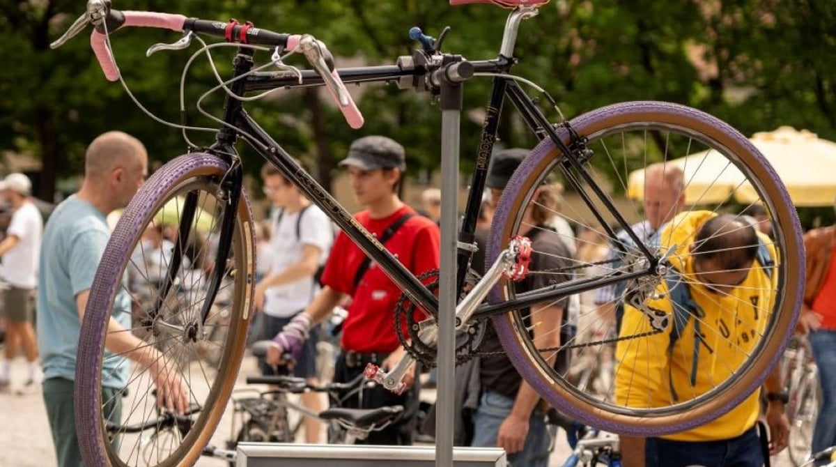 Münchner Radl-Dult am 14.6. auf dem Mariahilfplatz