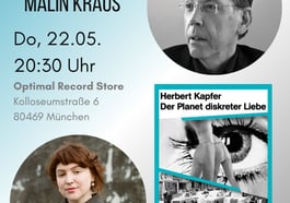 Buchpremiere: Herbert Kapfer „Der Planet diskreter Liebe“